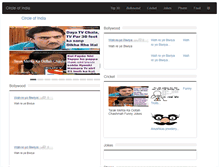 Tablet Screenshot of circleofindia.com